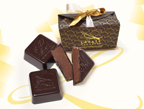 Chocolats Noir fourrés au Praliné