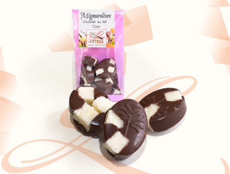 Mignardise Chocolat au Lait Coco 100g
