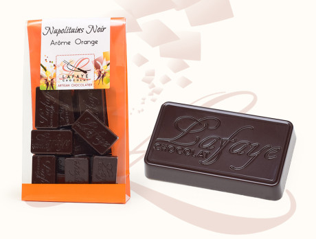 Napolitain Noir arôme Orange 100g