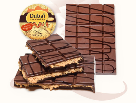 Tablette Dubaï Lait Beurre de Cacahuète 200g