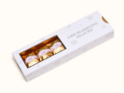 Marrons glacés Boîte de 6 marrons
