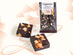 Mignardises Chocolat Noir Cacahuètes et caramel 100g