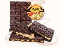 Tablette Dubaï noir Beurre de Cacahuète 200g