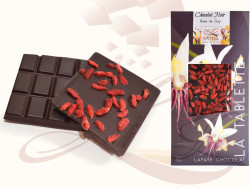 Tablette Noir Baies de Goji 100g