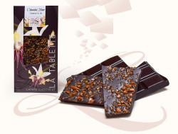 Tablette Noir Caramel & Sel 100g