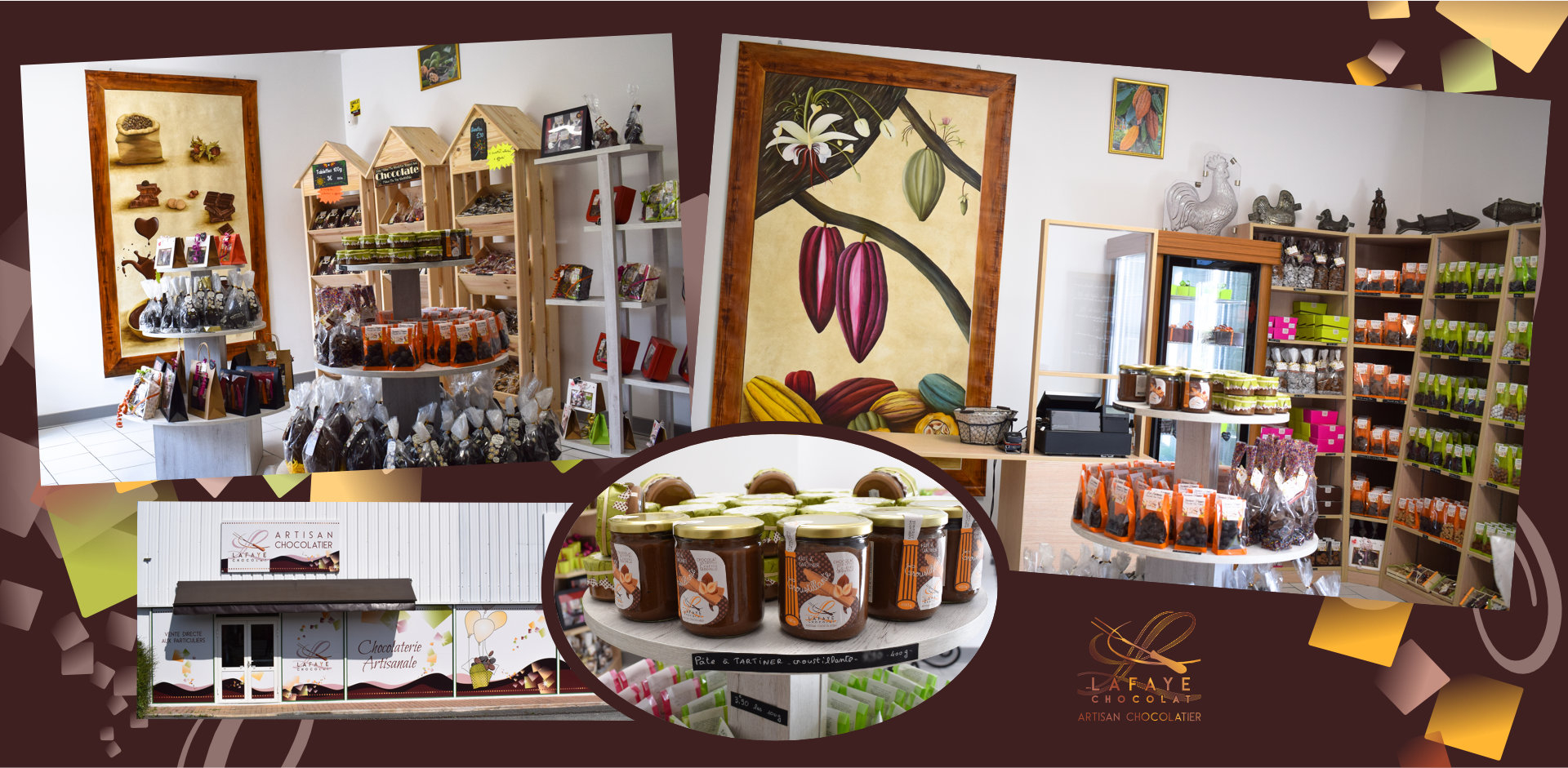 Chocolaterie Lafaye Chocolat, artisan chocolatier à Périgueux
